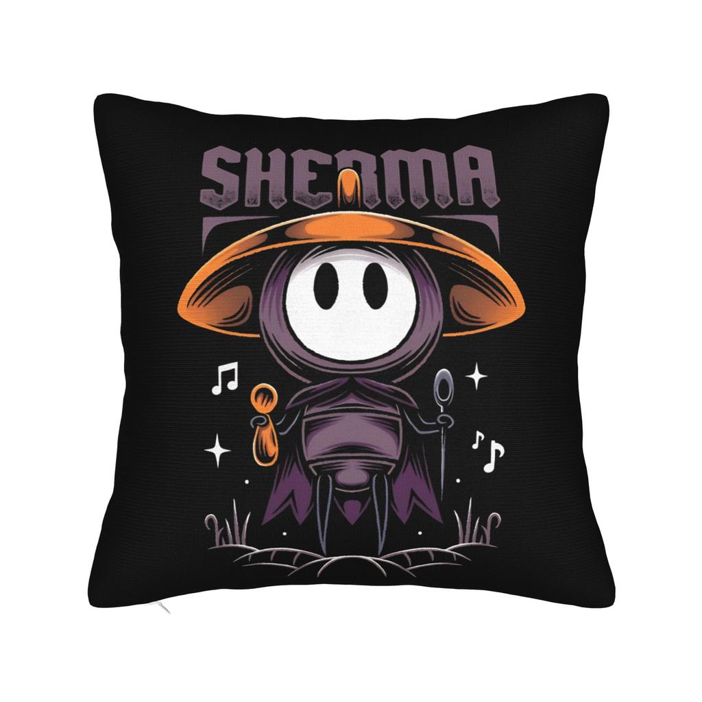 Чехлы на квадратные подушки Hollow Knight Полиэстер Автомобильный Чехол для подушки Экшен-приключение Креативный Декор Чехол для подушки 4545