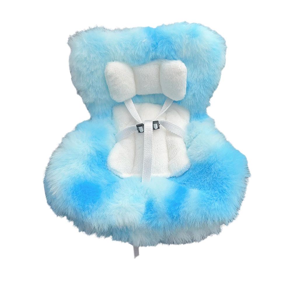 Кукла в машину Безопасное сиденье Кавайная кукла Плюшевое сиденье Автомобильный ароматизатор Украшение Комплект для всех кукол