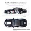 1/32 Mustang GT500 Металлическая литая модель автомобиля Сила возврата Вперед Звук и свет Детская игрушечная машинка Подарок для мальчика