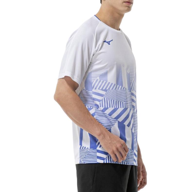 Mizuno Теннисные топы унисекс с круглым вырезом, средняя посадка 62JAD026