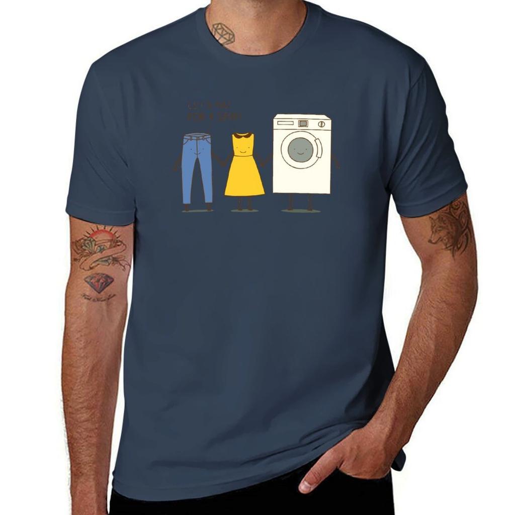 Lets Go For A Spin Tshirt Unisex T Shirts High Quality Luxury Brand Tshirt