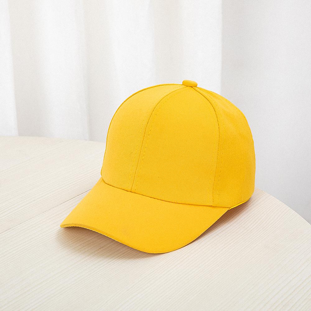 Детская бейсболка для девочек и мальчиков, весенне-летняя детская шляпа от солнца, классические однотонные кепки с козырьком для малышей