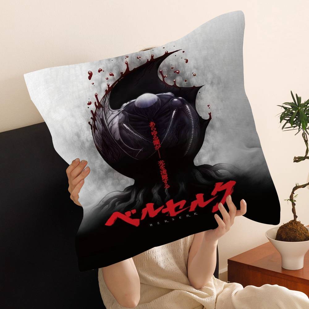 Аниме B-Berserk Гатс и Гриффит Наволочка Дюймы Декор в деревенском стиле Домашняя декоративная наволочка для дивана