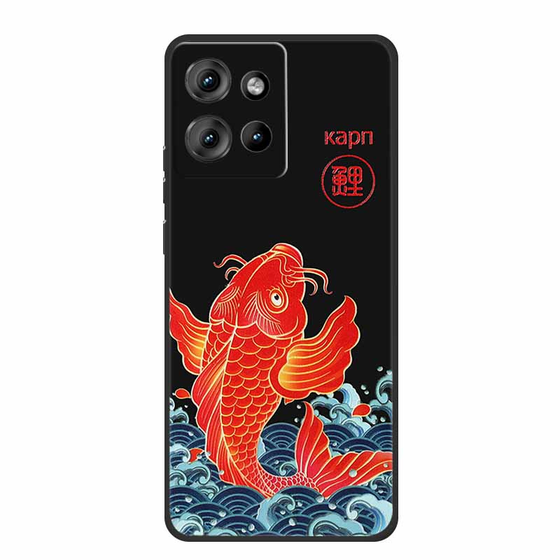 3D Тисненый Чехол Для Motorola Edge 50 Neo S50 G75 G15 Power Edge 60 Stylus Fusion Чехол Для Телефона Ударопрочный Силиконовый Мягкий Задний Чехол