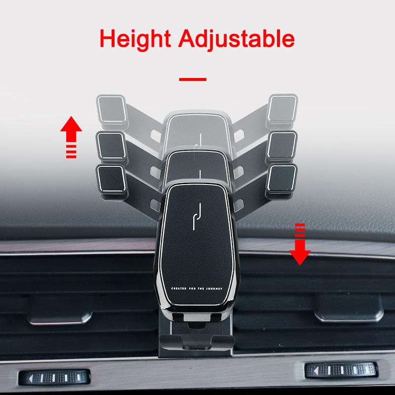 Car Mobile Phone Bracket Air Vent Mount Call Phone Holder for Volkswagen VW Golf 7 MK7 Accessories 2015 2016 2017 2018 2019 2020