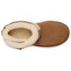 UGG Ультраминиатюрные роликовые ботинки с поясом, каштановые (Женский) Женские кроссовки 1144041-CHE