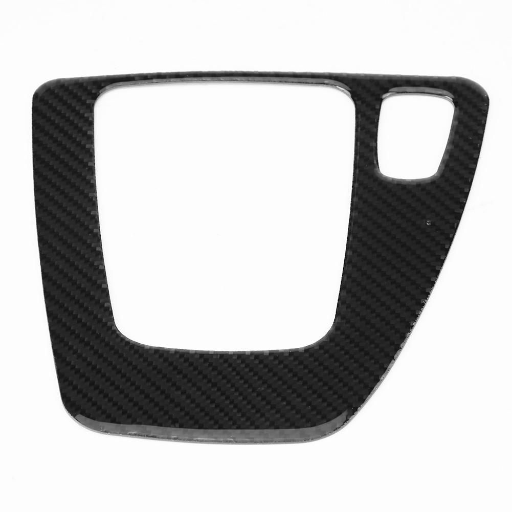 Декоративная накладка панели переключения передач из углеродного волокна для BMW E90 E92 E93 2005 2012 с правым рулем