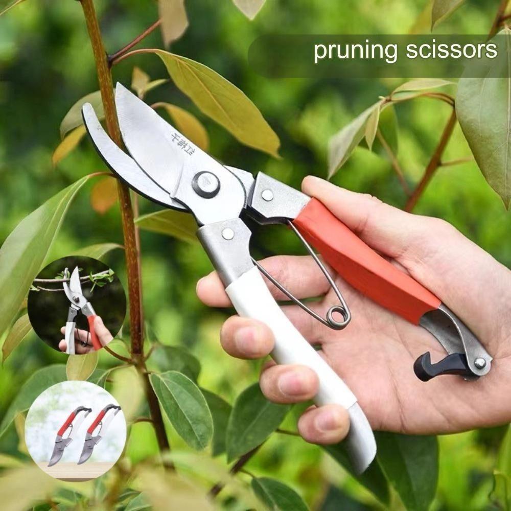 Multifunctional Plant Pruning Scissors Stainless Steel Gardening Scissors Garden Trimming Tool Bonsai Pruning Heavy-Duty