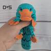 3D Printed Articulated Platypus Figurine Multi-jointed Movable Duckbill Action Figure Animal Fidget Toy Desktop Decoration Kids Adults Gift