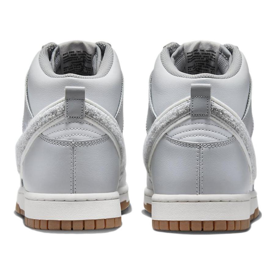 Nike Dunk High 'Chenille Swoosh Light Smoke Grey' DR8805-003