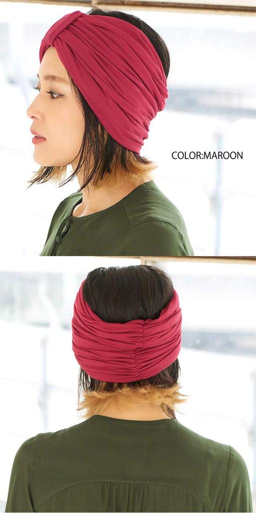 Casual Box Turban Solid One Size Fits Khaki Hairband, Volume, Color, All,