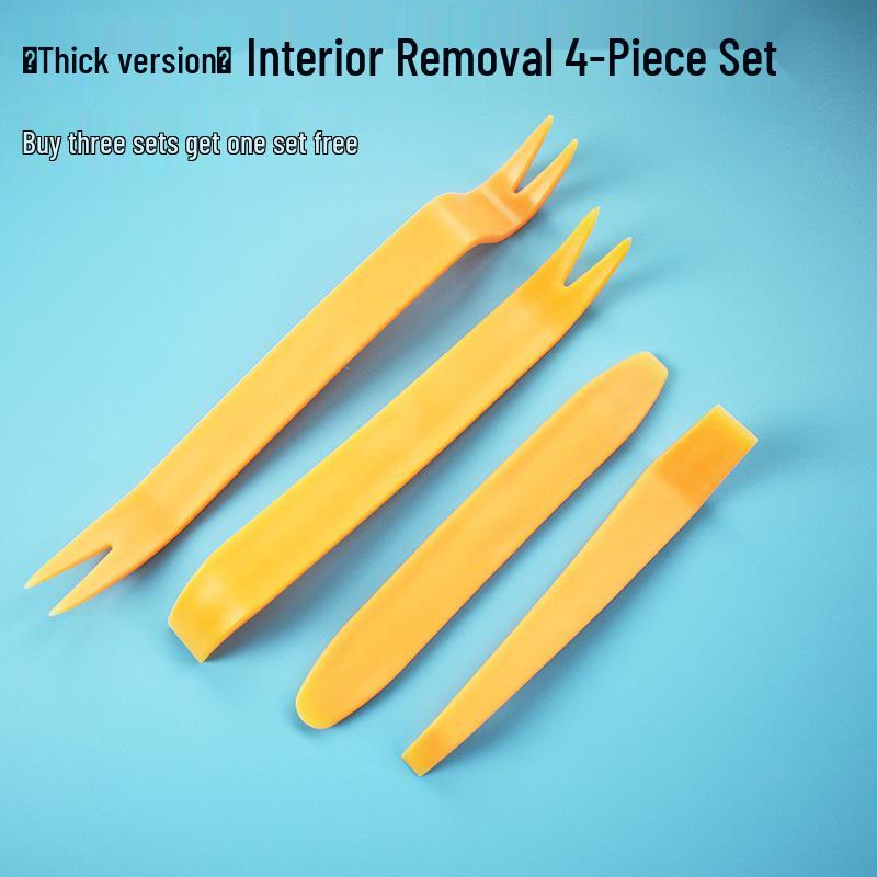 Набор инструментов для снятия обшивки и рычаг для салона автомобиля из нержавеющей стали