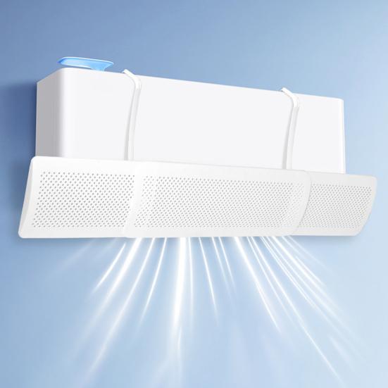 Выдвижной дефлектор для кондиционера воздуха Регулируемый дефлектор для ветрового стекла с защитой от прямого обдува Универсальный подвесной дефлектор для кондиционера воздуха