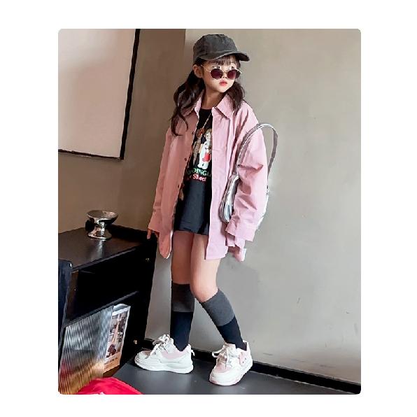 Children's Sports Shoes Girls' Board Shoes New Spring and Autumn Soft Sole Cartoon White Shoes Non-Slip Breathable Casual Shoes