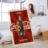 Логотип C-COCA C-COLAS Аниме Пляжное Полотенце для плавания Мягкое Впитывающее Мочалка Детские Подарки Для детей Путешествия Кемпинг Спортзал