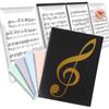Solf by Pitina Branch Sheet Music File 4 Sides Writeable A4 10 Sides Piano Accompaniment 1 Book [Supervised Manager] Sheets/40 (black)