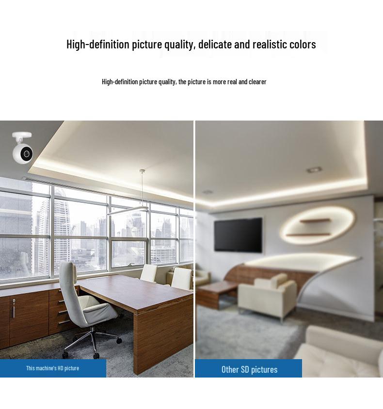 Внутренняя умная WiFi-камера Spot Monitor с HD инфракрасным ночным видением