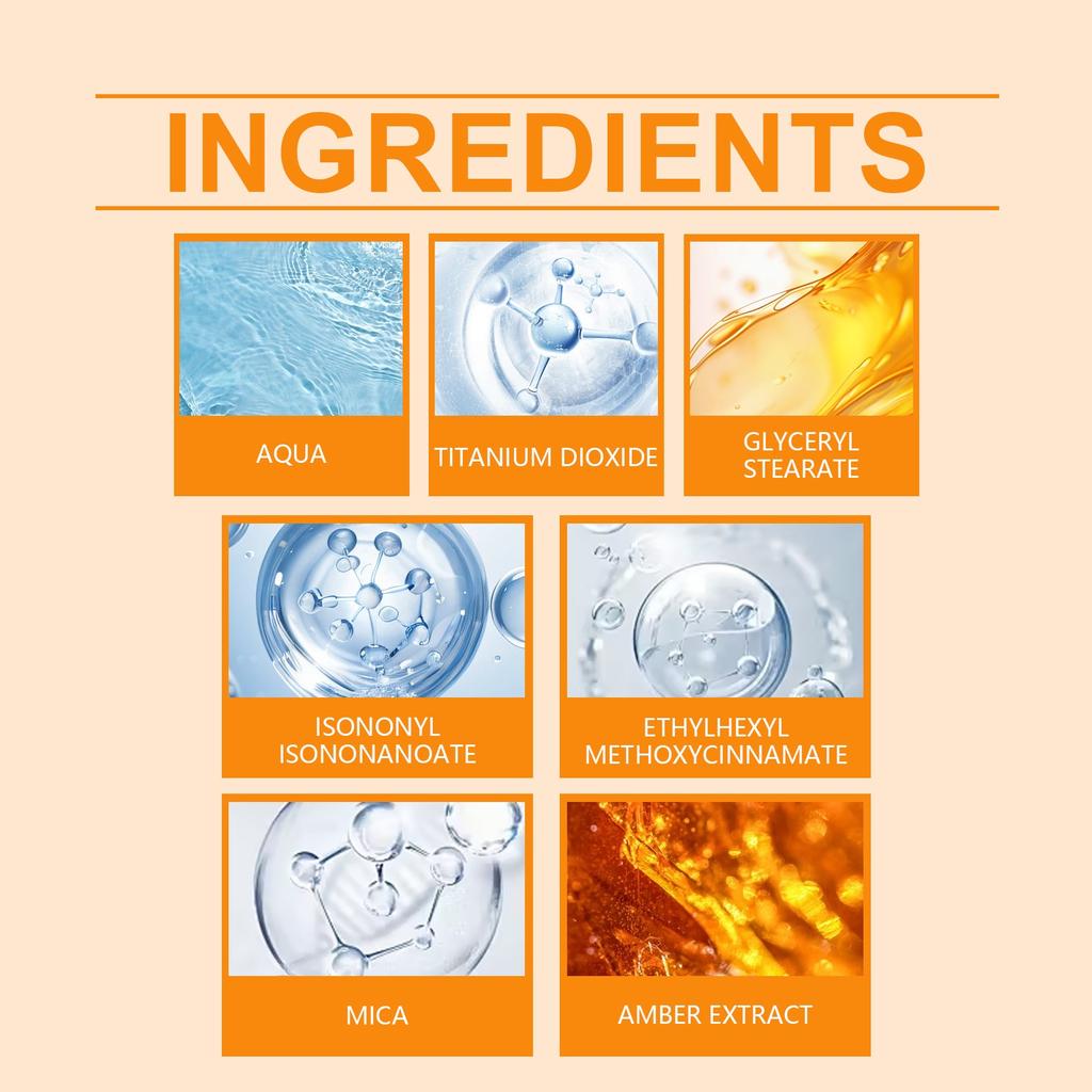 Солнцезащитный крем с блестками, освежающий солнцезащитный крем, блестящий увлажняющий спрей для лица и тела, водостойкий и нежирный, 50 г