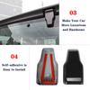 3x Rear Window Hinge Cover Trim For Jeep Wrangler JL 2018-2021 Carbon Fiber Look
