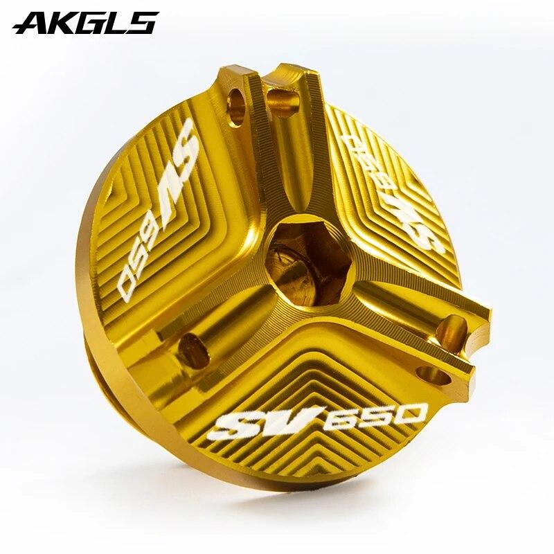 Для Suzuki SV650 SV650X SV 650 X/S/A мотоцикл с ЧПУ из алюминиевого сплава, болт крышки моторного масла, защитные аксессуары для крышки топливного бака