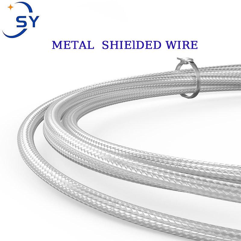 Thermocouple Stainless Steel Probe RTD PT100 Temperature Sensor 0.5/1/2/3/4/5M Waterproof 4mm*30mm Shielded Braide Wire