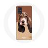 Case for Samsung Galaxy A71 Basset Hound Dog Face