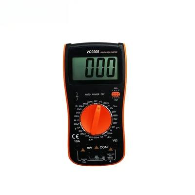 VC9205 Ручной тестер напряжения AC/DC Мультиметр Цифровой 2000 отсчетов Измеритель сопротивления емкости Проверка целостности цепи