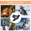 Thickened PU Leather Gloves Thermal Fleece Winter Gloves New Touch Screen Gloves  Skiing