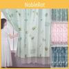 Blackout Velcro Curtains Hooks Curtain Windows Decorative Drapes Easy Install