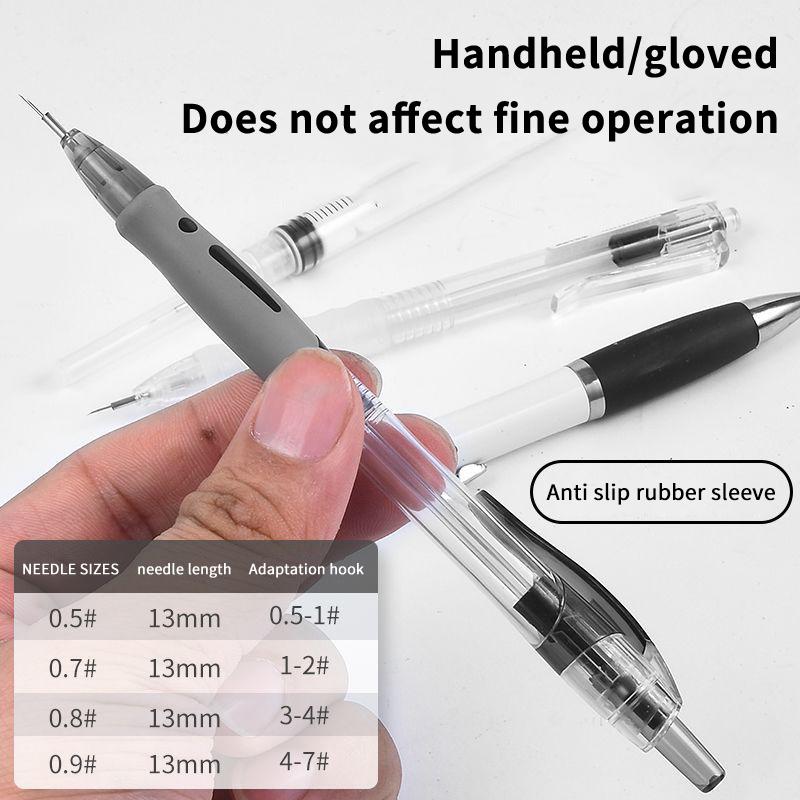 Устройство для насаживания живой наживки Устройство для связывания красного червя Устройство для насаживания наживки Ручка для насаживания дождевого червя/красного червя Рыболовный аксессуар