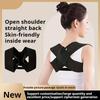 Hunchback Correction Strap Open Shoulder Beautiful Back Belt Back Straightener High Elastic Breathable Posture Corrector Straps