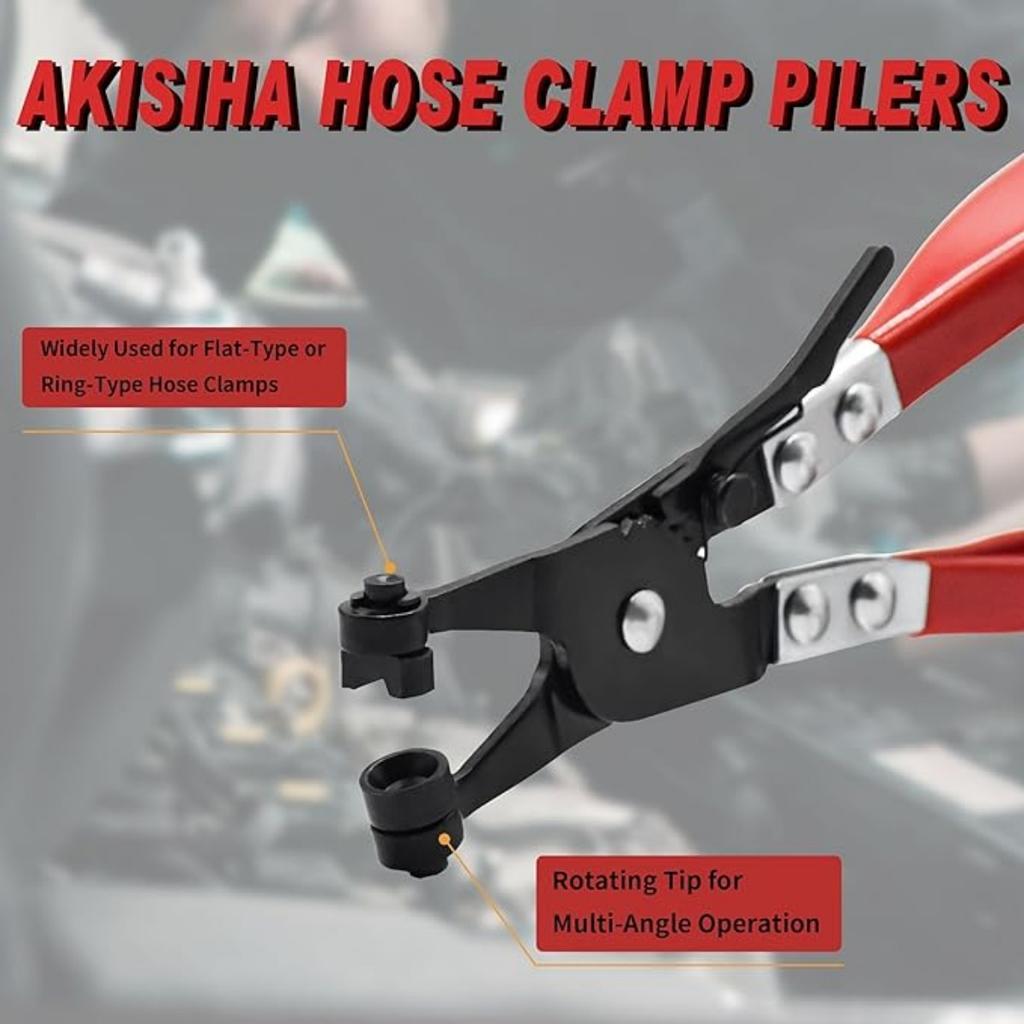 Hose Clamp Pliers Hose Clamp Tool For Removing And Installing Pipe Clamps For Automotive Repair Small Engine Repair, Home Plumbing Repair