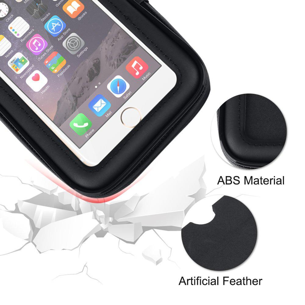 Универсальный водонепроницаемый велосипедный держатель для мобильного телефона, сумка на руль мотоцикла для Samsung iphone Xiaomi, мобильный велосипед, кронштейн для крепления телефона, подставка 4,0-6,5 дюйма