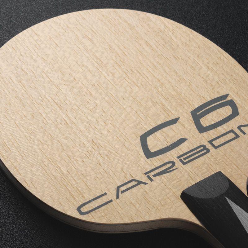 SANWEI C6 LD CARBON Table Tennis Blade Racket (Koto + Balsa + Carbon OFF+) Original SANWEI C-6 Ping Pong Bat Paddle