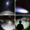 Portable Mini Pocket LED Flashlight USB Rechargeable Waterproof White Light Keychain Torch Super Small Lanterna + 10180 Battery