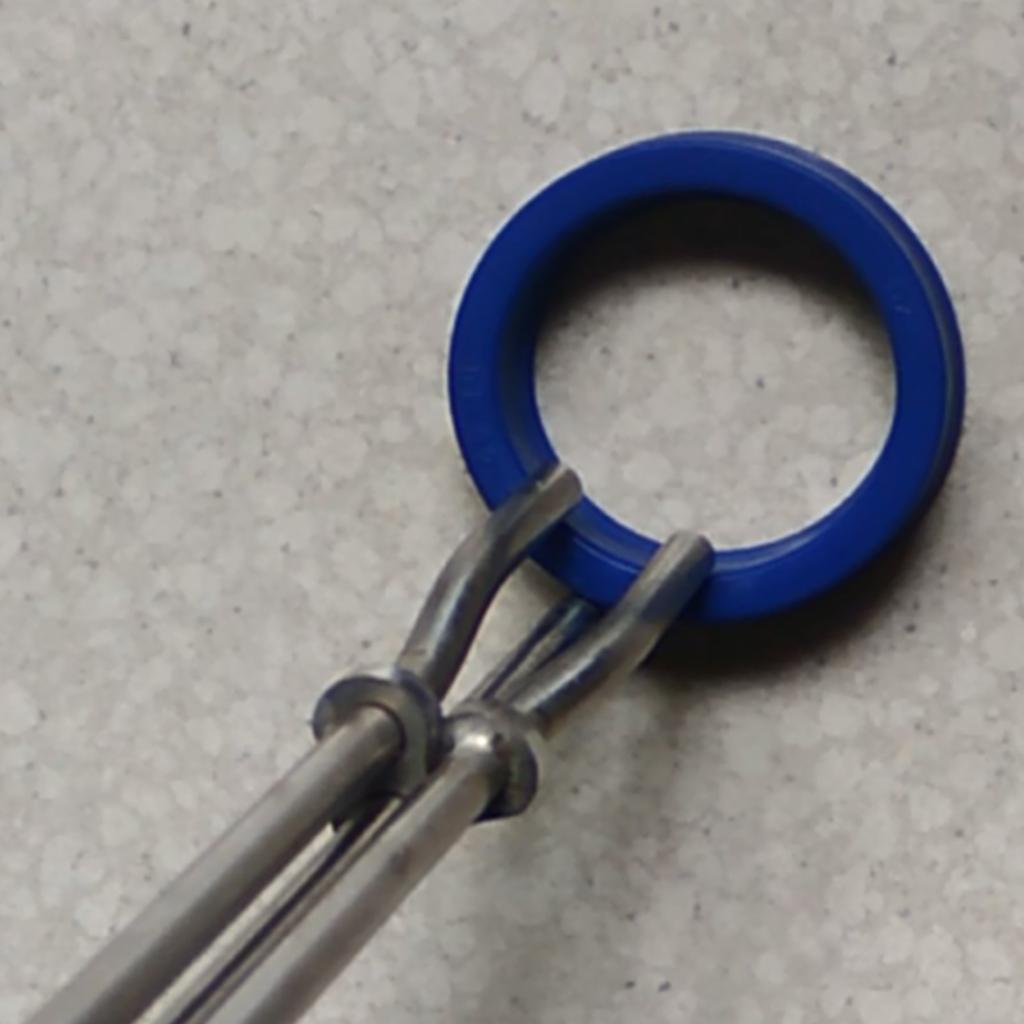 Hydraulic Cylinder Piston Rod Seal U-cup Installation Tools Kit Universal Metal Seals Installation Tool Kit 3pcs S M L