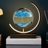 Home Decor Night Light Flowing Sand Painting Sand Frame Lamp Desktop Ornament Hourglass Ornaments