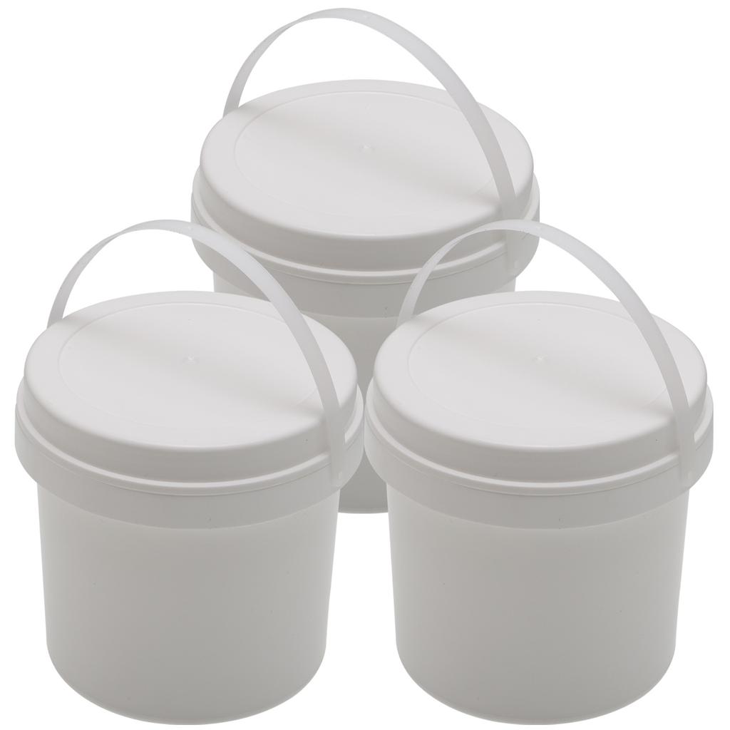 3 шт. Ведро для хранения игрушек Крышки Ведра для закусок Детские игрушки Контейнеры для мороженого Ребенок