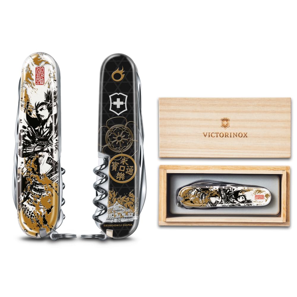 Victorinox Сэнгоку Сумиэ Скалолаз Ода Нобунага Швейцарский Армейский Нож Многофункциональный Нож Коллекция D...