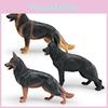 Shepherd Dog German Replication Pvc Model For Children Gift And Decor Home