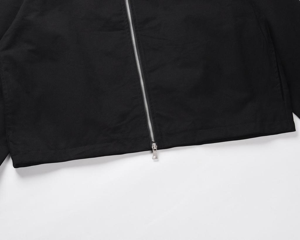 INS Retro Streetwear Black Lapel Jacket: Trendy, Versatile Men's Casual Outerwear