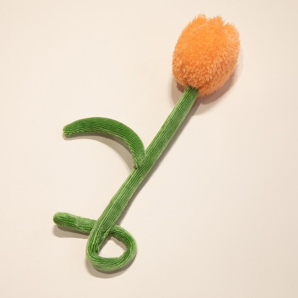 Bendable Wire Stem Handmade Felt Flower Twist Stick DIY Felt Flower Floral Ornament