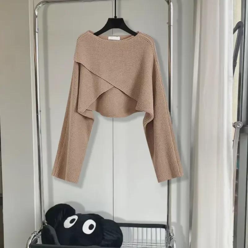 Trendy 2024 Short Top & Fishtail Skirt: Hot Girl Autumn/Winter 3-Piece Suit