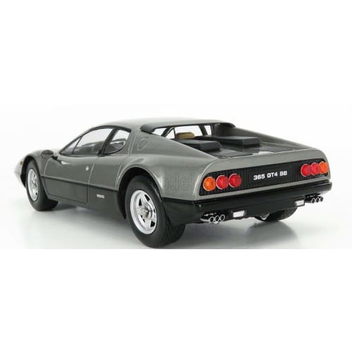 KK-SCALE 1/18 Scale Ferrari 365 GT4/BB 1973 Grey Diecast Car (KKDC180562)