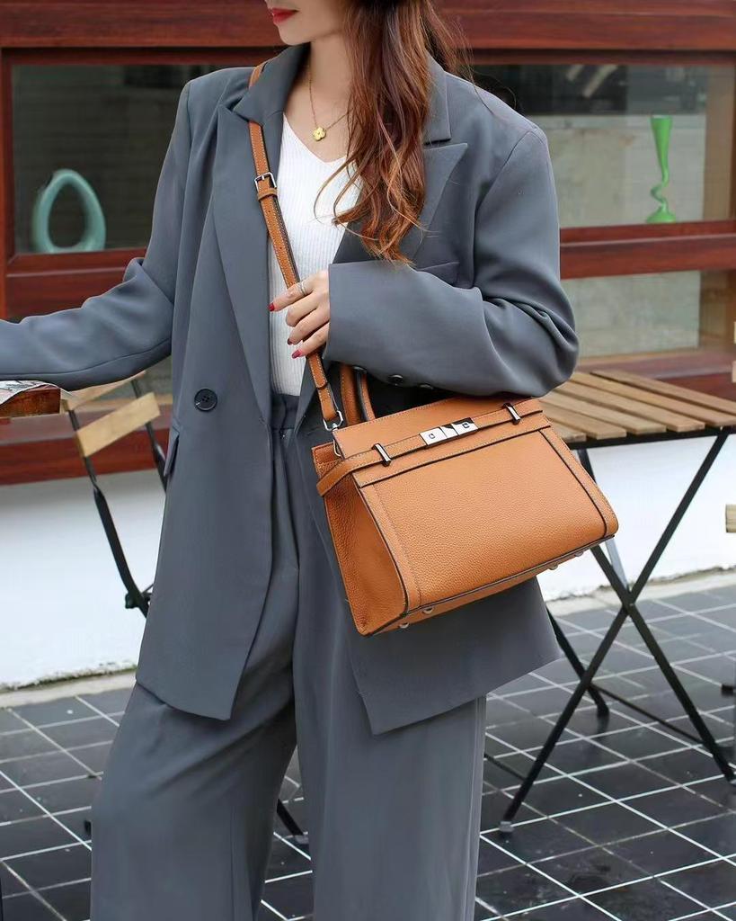 Женская сумка Kelly Birkin из коровьей кожи через плечо и кроссбоди