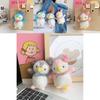 Charming New Little Penguin Plush Toy Keyring Fluffy Bag Accessory Perfect Gift