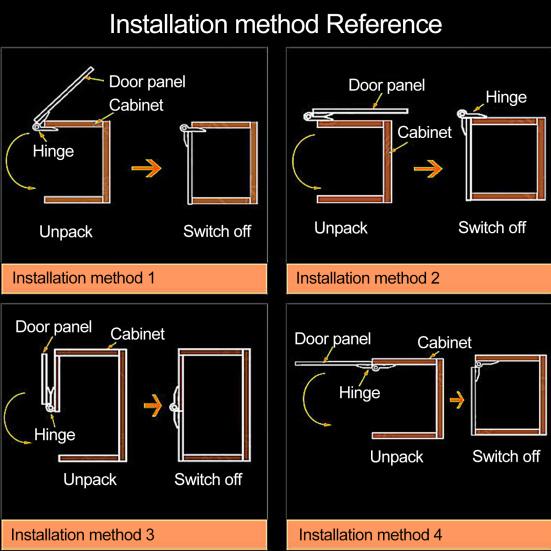 1/5 шт. акриловые прозрачные петли самоклеящиеся складные петли простая установка петли для замены ящиков шкафа фурнитура инструменты