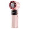 199-Speed Portable Neck-Hanging Ice Cooling Fan, USB Rechargeable Handheld Mini Fan