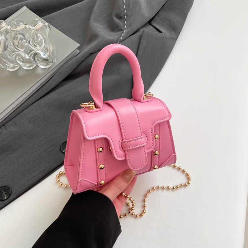 Сумка премиум-класса, портативная маленькая квадратная сумка, женская, новая модная маленькая сумка 2025 года, сумка-мессенджер в зарубежном стиле, красивая и простая женская сумка на плечо