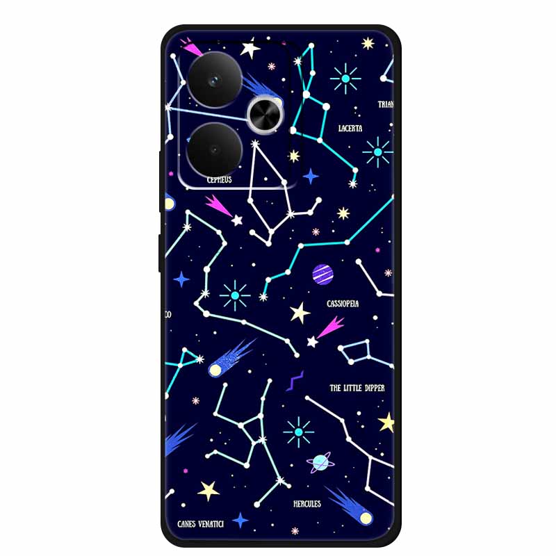 Чехол для телефона Realme GT7 GT 7T 7 T Сумка Черный Силиконовый Мягкий Задний Чехол Для Realme 14 4G 15 Pro Чехлы Coque Защитный Корпус
